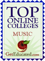 Top Online Music Schools Award