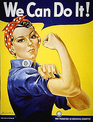 Picture of Rosie the Riveter with 