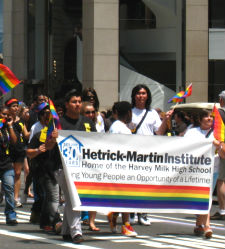 LGBTQ Youth Parade | Harvey Milk Gay High School