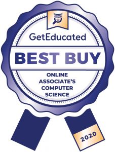 Cost rankings of online associate's computer science