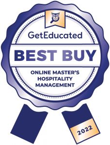 Rankings of master's in hospitality management online programs