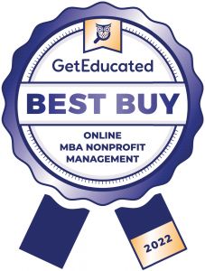 Rankings of MBA nonprofit management online programs