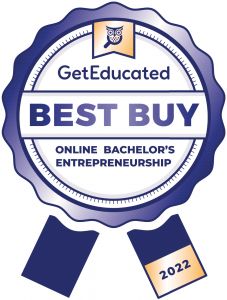 Rankings of online bachelor's degree in entrepreneurship programs