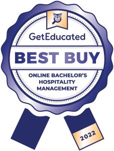 Rankings of Online Bachelor’s Degree in Hospitality Management Programs