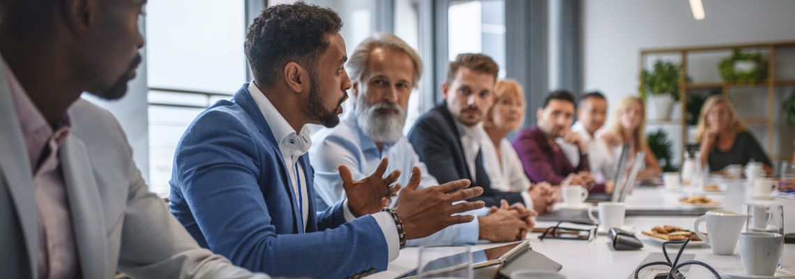 how to become a businessman, Executive Team Listening to Contrary Views from Colleague how to become a businessman