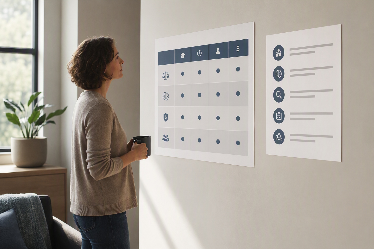 Curriculum checklist for selecting an online forensic psychology master’s program