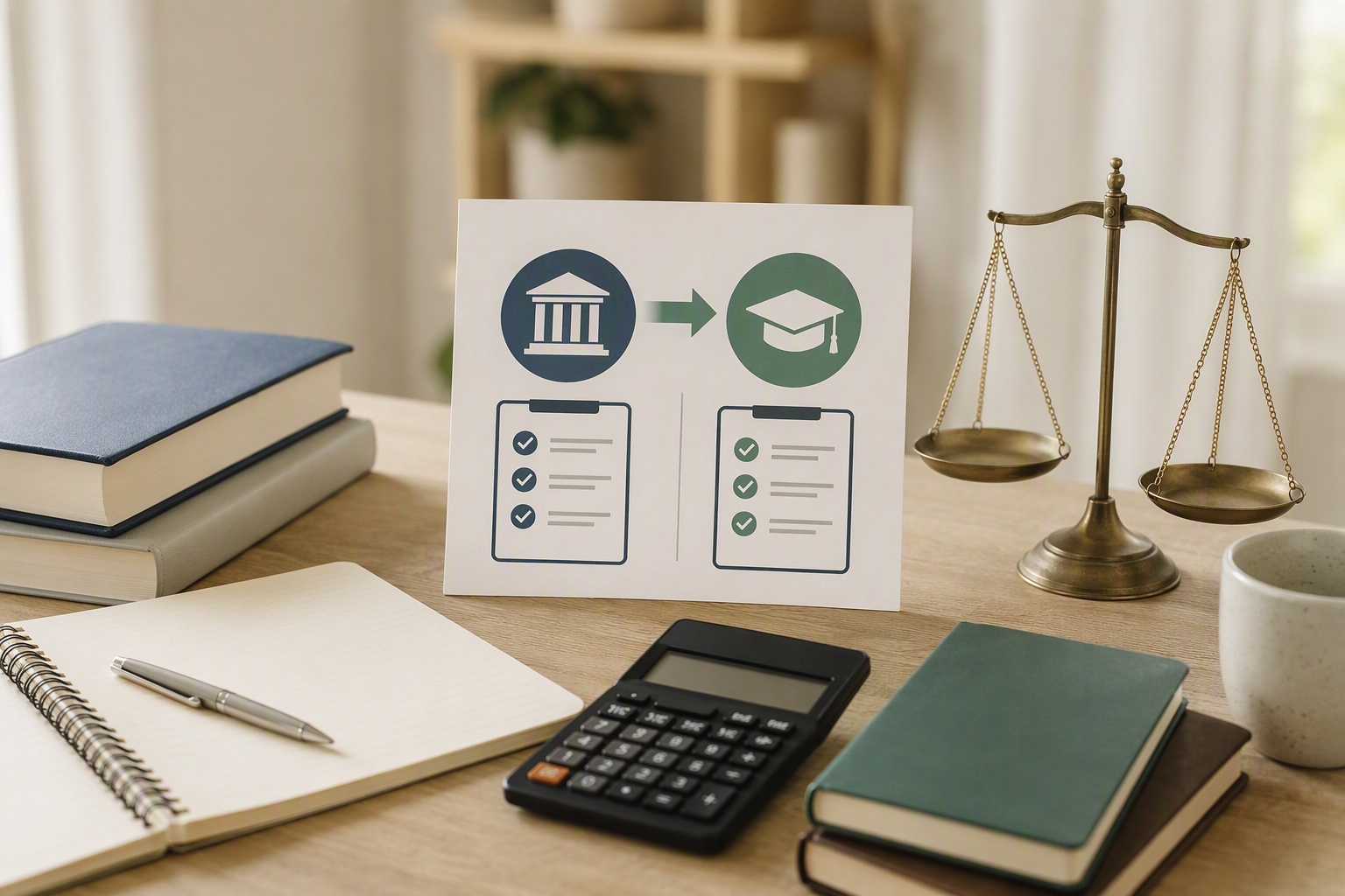 Graphic illustrating transfer-credit audit process for online accounting bachelor's degree admissions