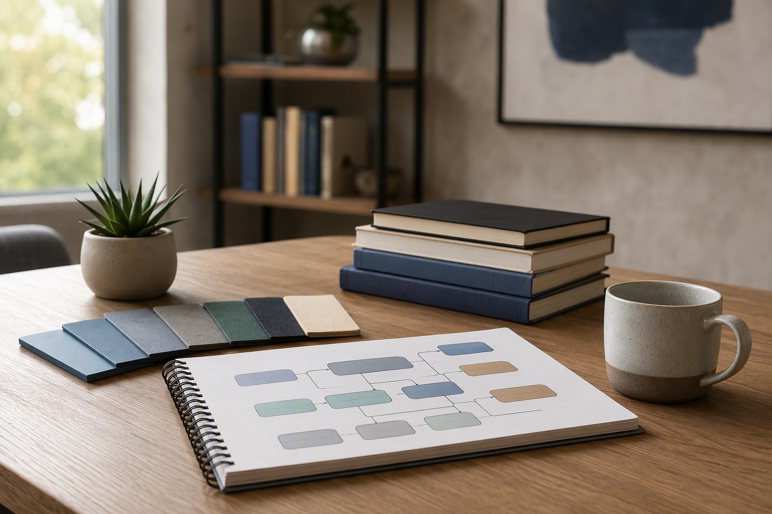 Curriculum map for online AI master's program comparing part-time format and workload
