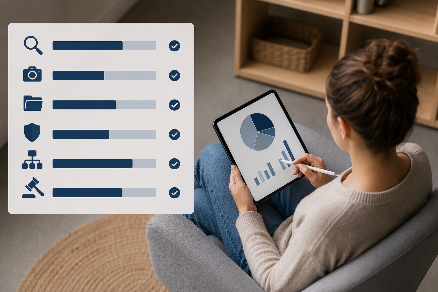 Curriculum checklist for online criminal justice bachelor's degree in digital evidence careers