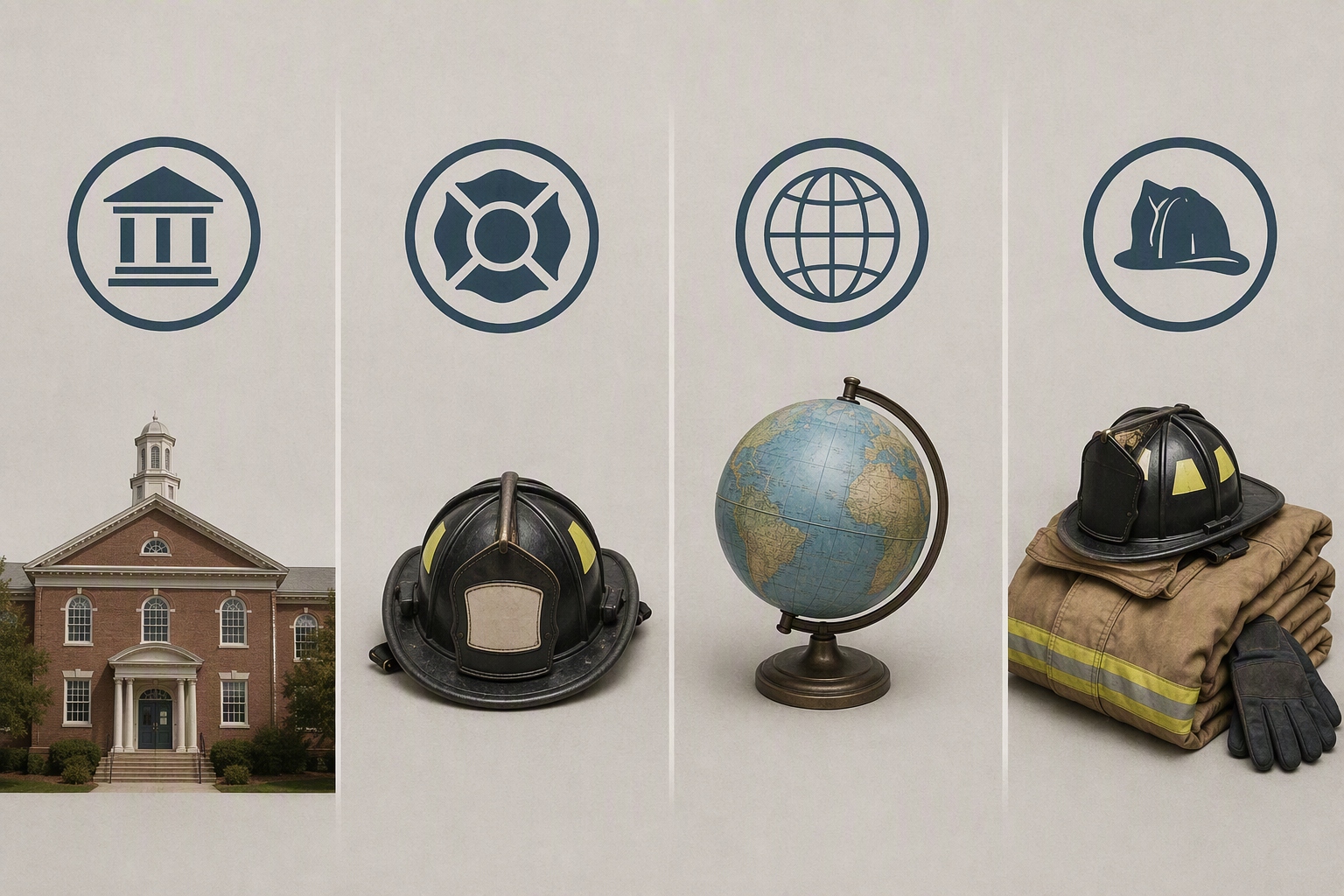 Comparative chart of fire science program accreditations and certifications requirements