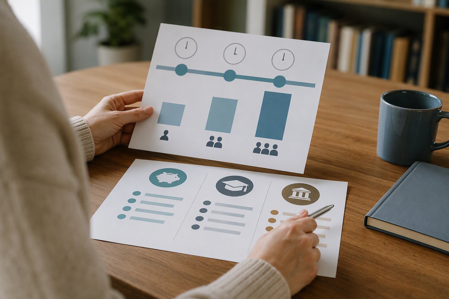 Graph comparing credit requirements and completion times for online gerontology master's programs