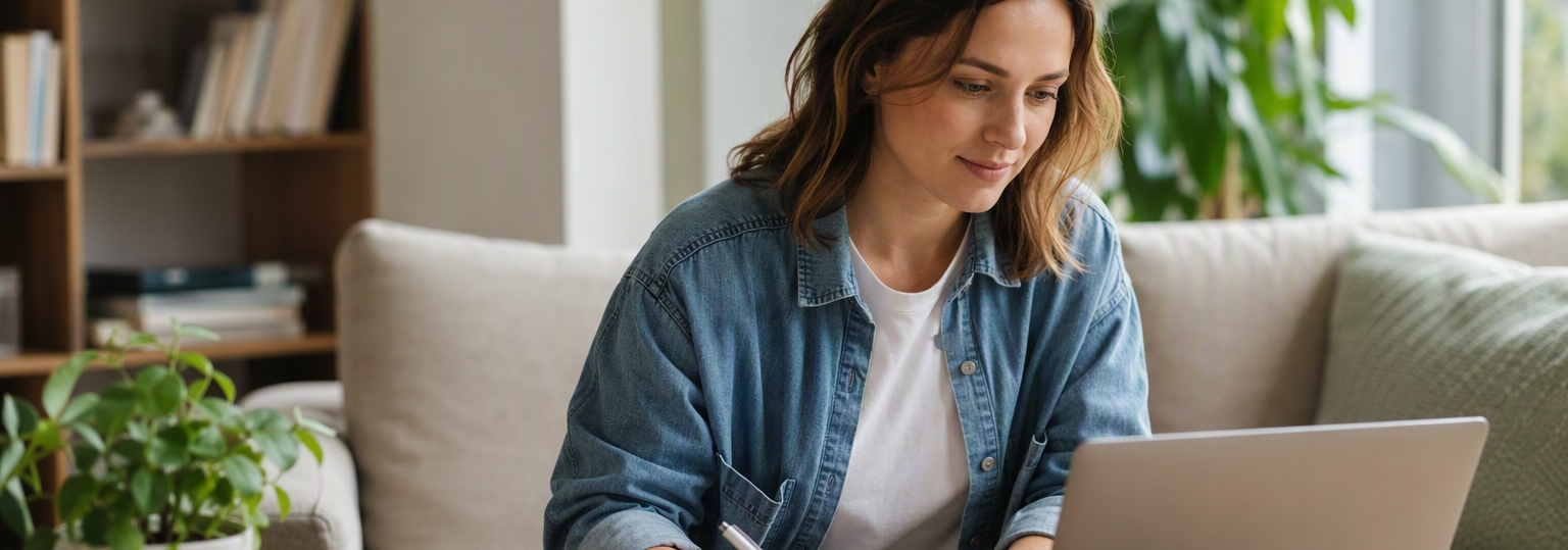 Adult learner engaged in discussion about online human services bachelor's program options