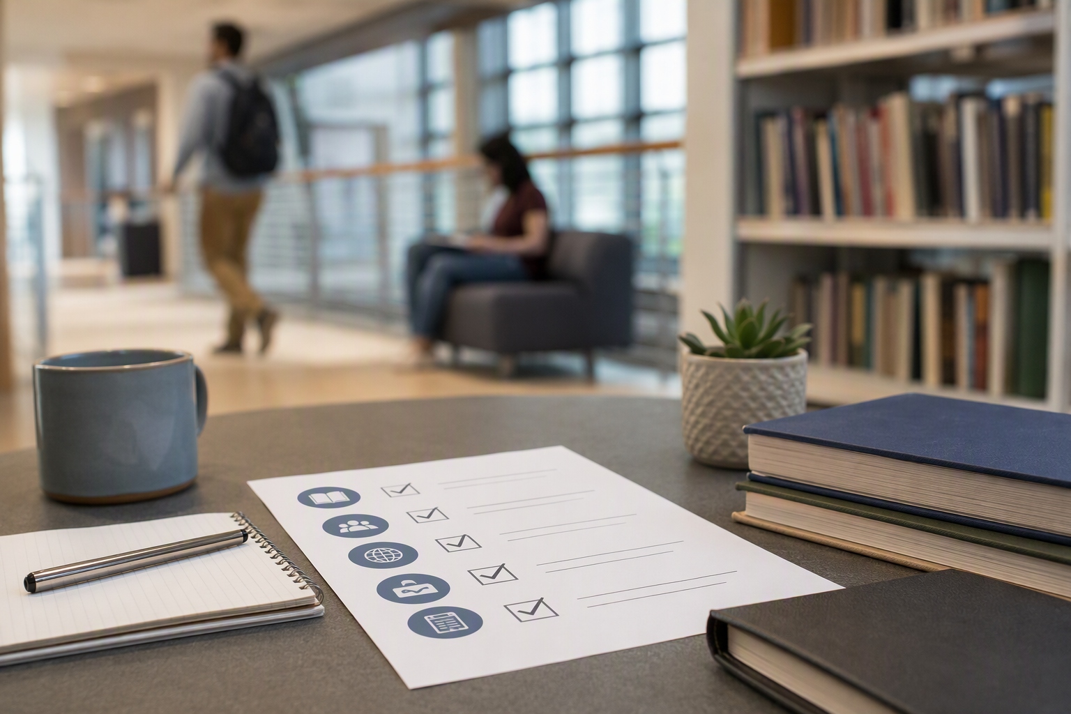 Curriculum checklist for online liberal arts bachelor’s degree program comparison