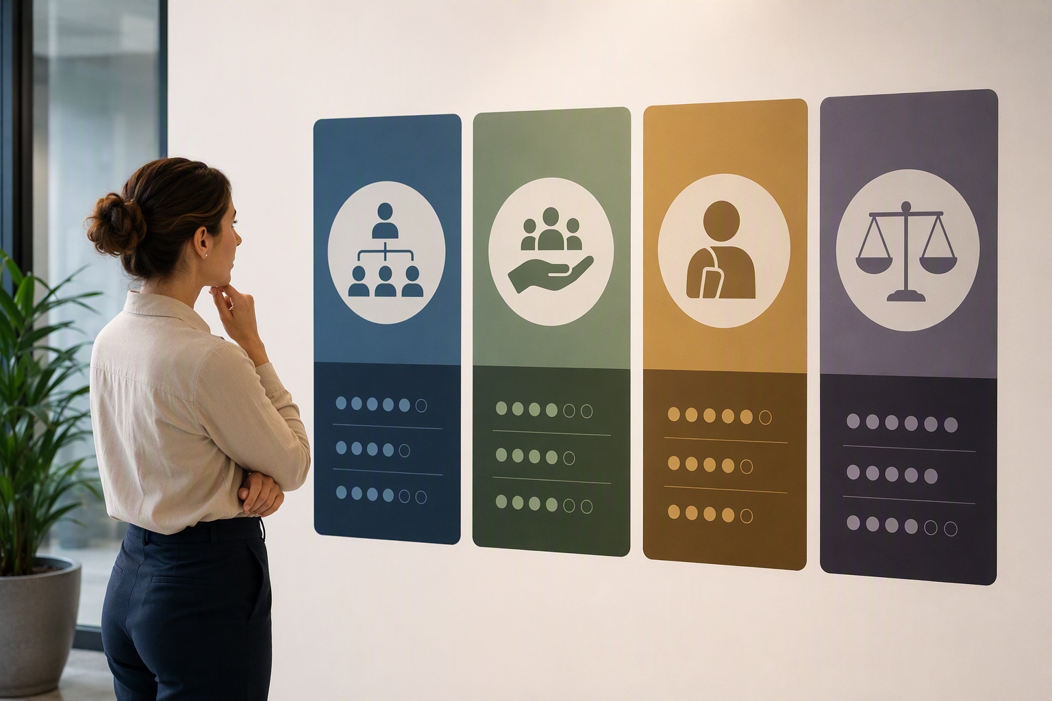 Comparison chart of management, prevention, youth services, and licensed social work careers in human services