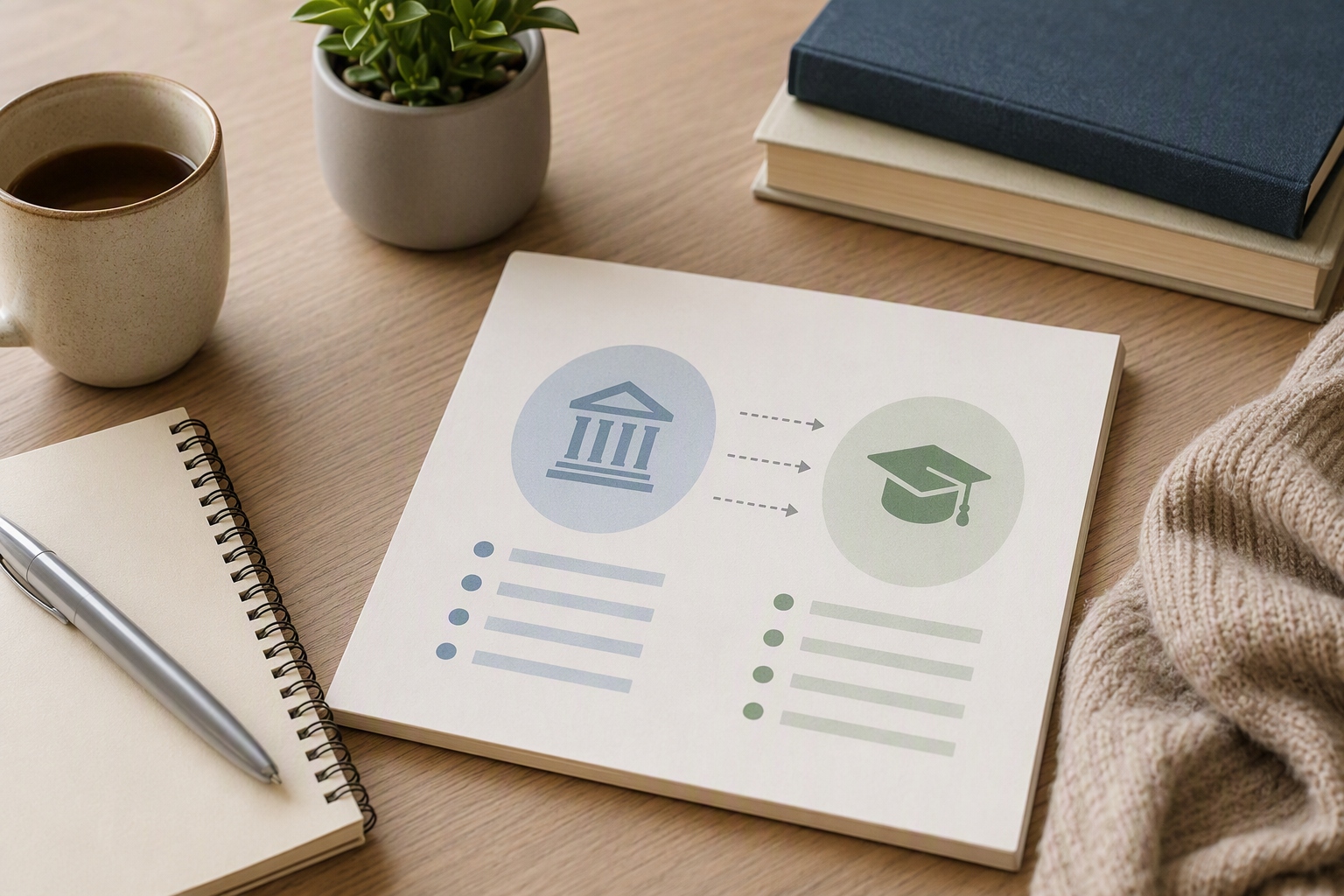 Graphic comparing transfer credit options for online master's in marketing admissions