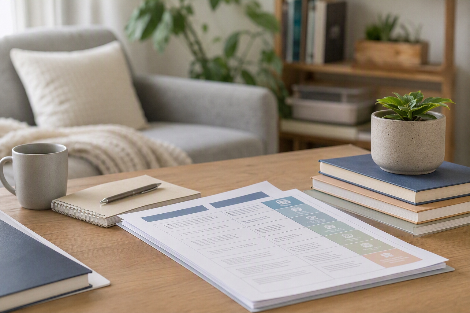 Adult examining job requirements and program details for online MPH in community health