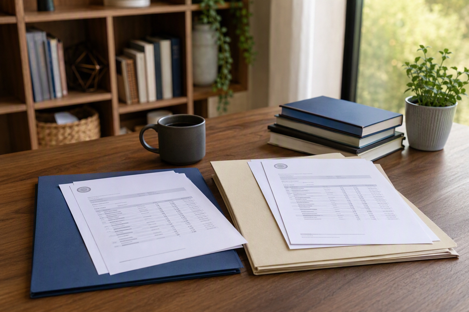 Student reviewing transcripts for online computer science bachelor's prerequisites comparison