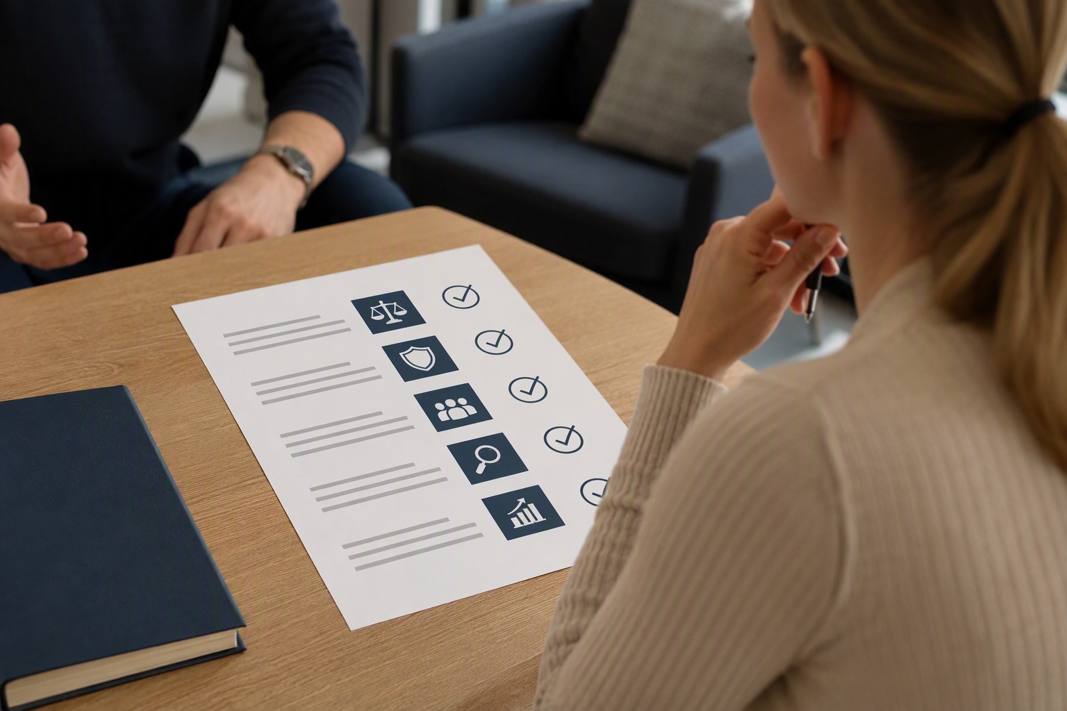 Checklist of essential skills in an online criminal justice master's program curriculum