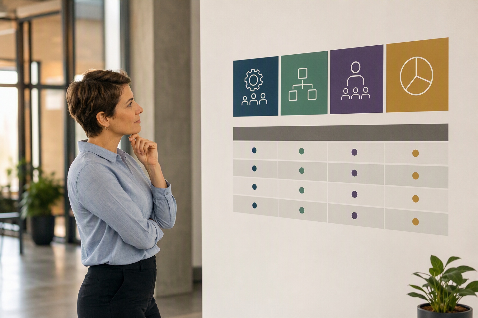 Comparison graphic illustrating specializations in online engineering management master's curriculum