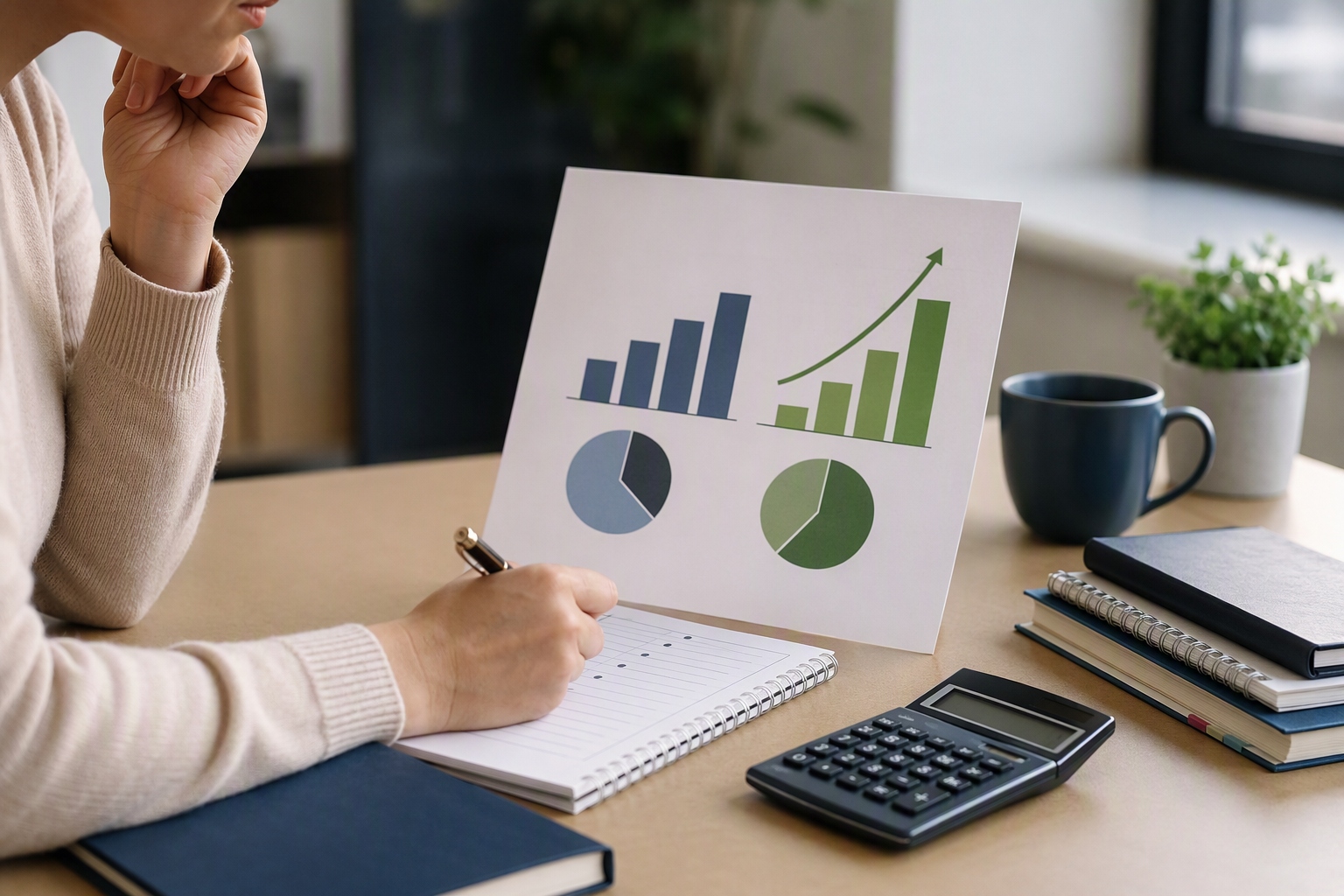 Cost analysis chart comparing expenses and income potential for an online ESL master's degree