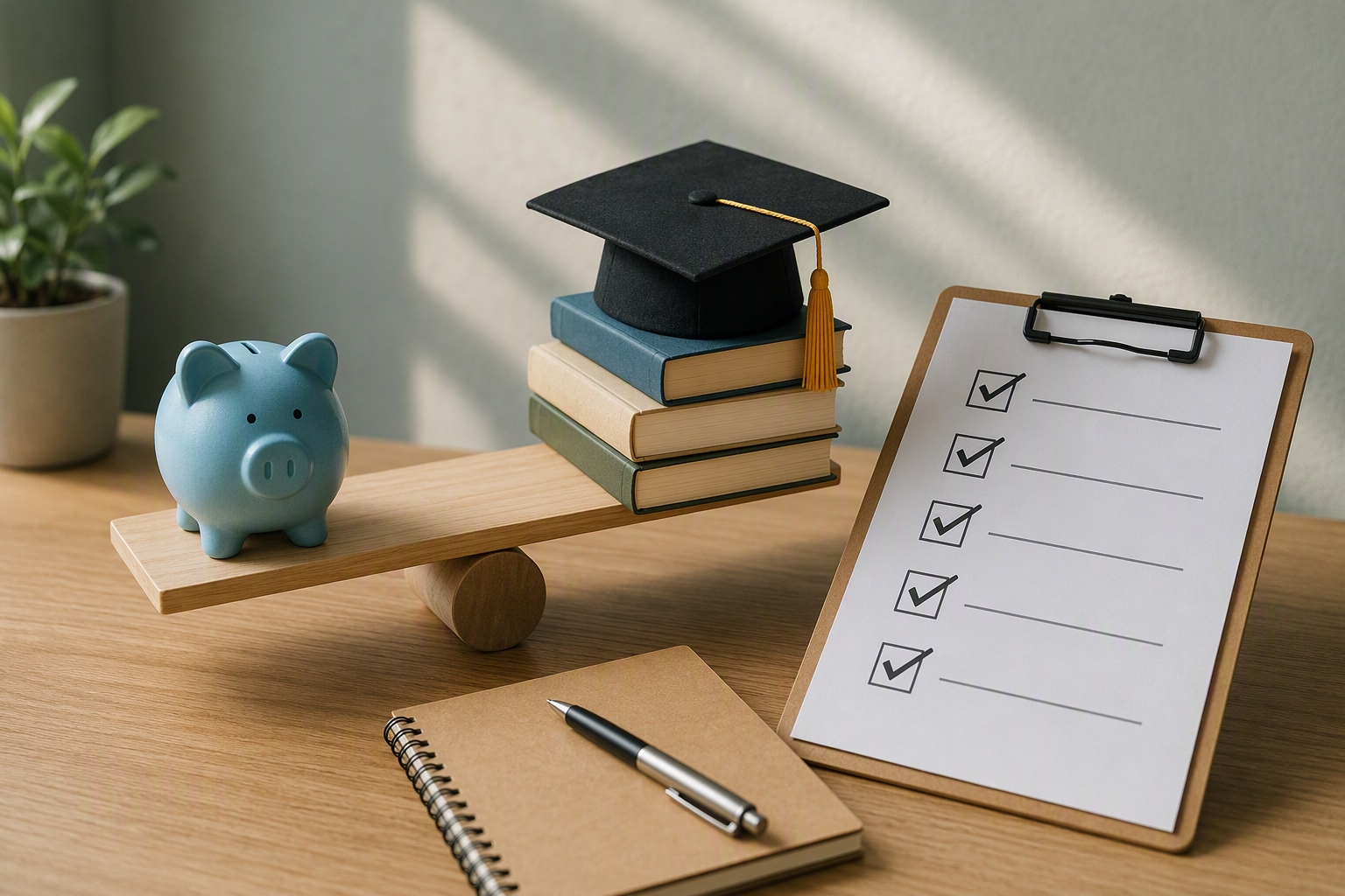 Checklist comparing online gifted education certificate and graduate degree employer acceptance