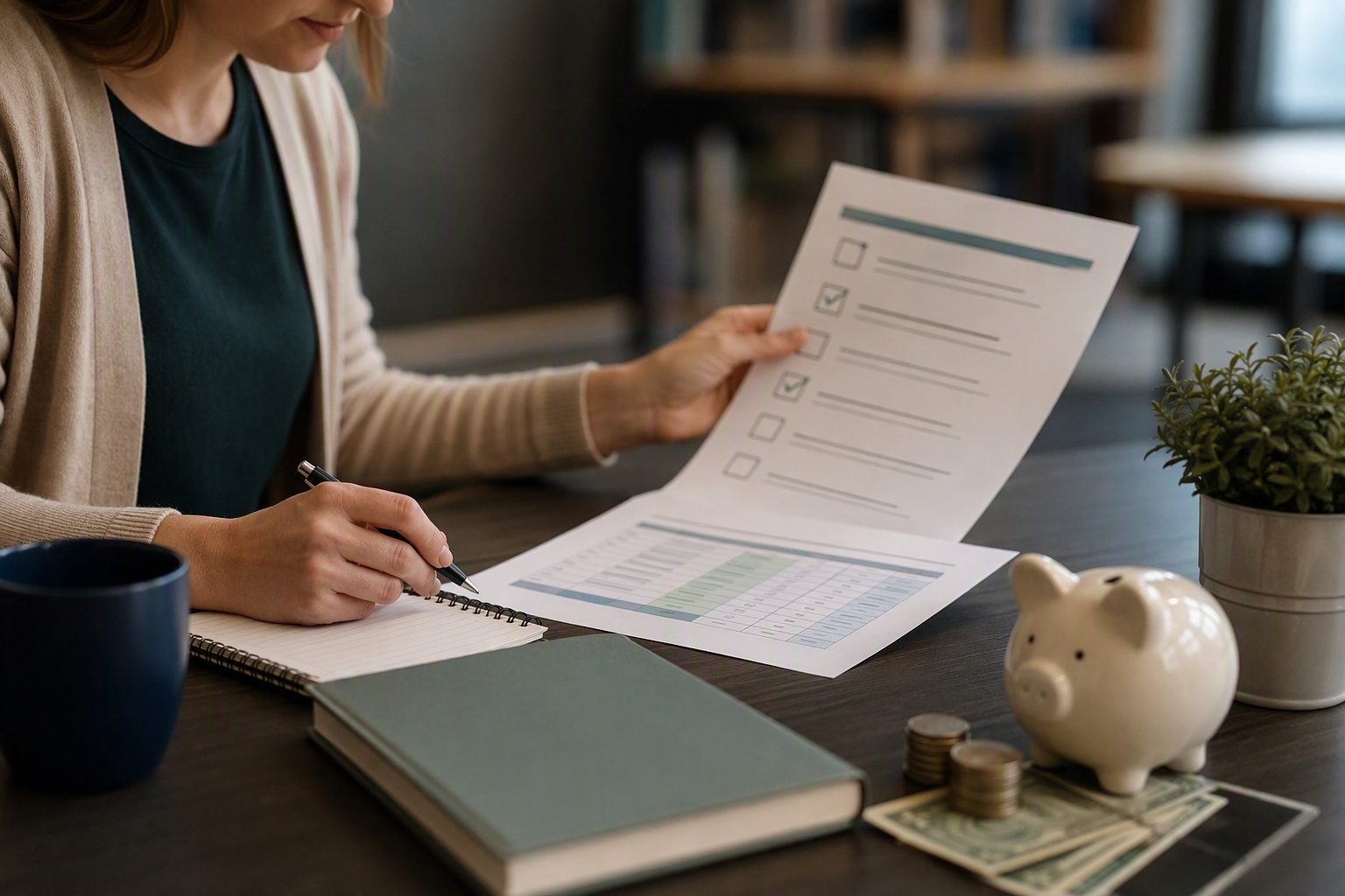 Checklist outlining courses and endorsements for online gifted education graduate certificate