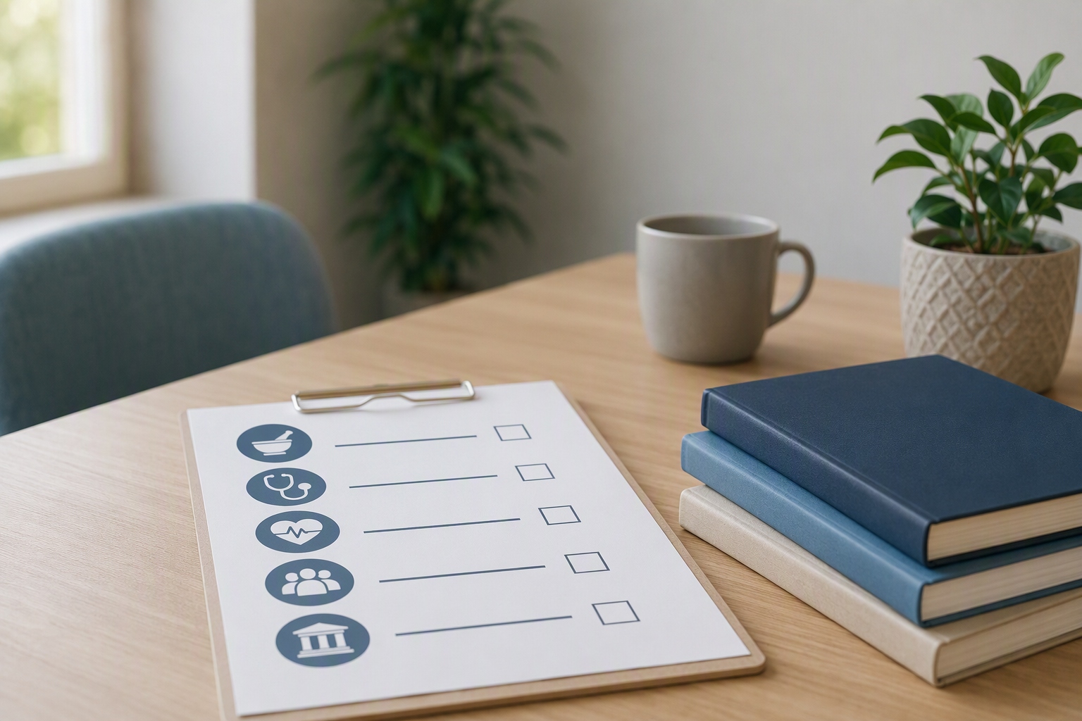 Curriculum checklist for online health science bachelor's degree programs