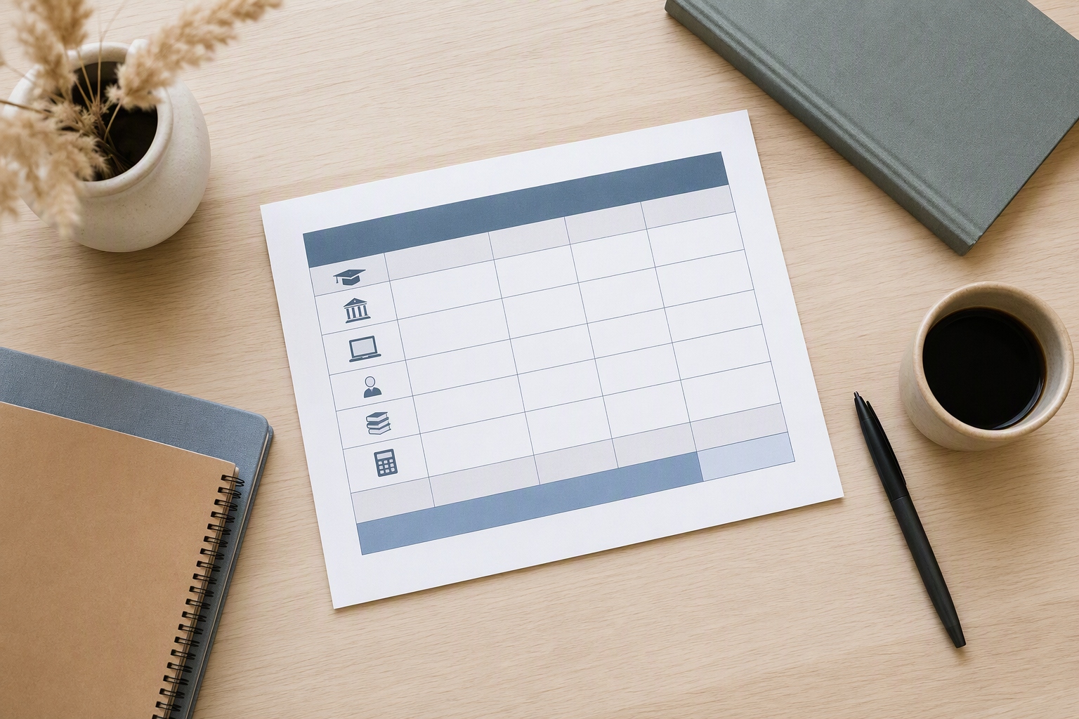 Total cost worksheet for online master's in writing program expenses and fees