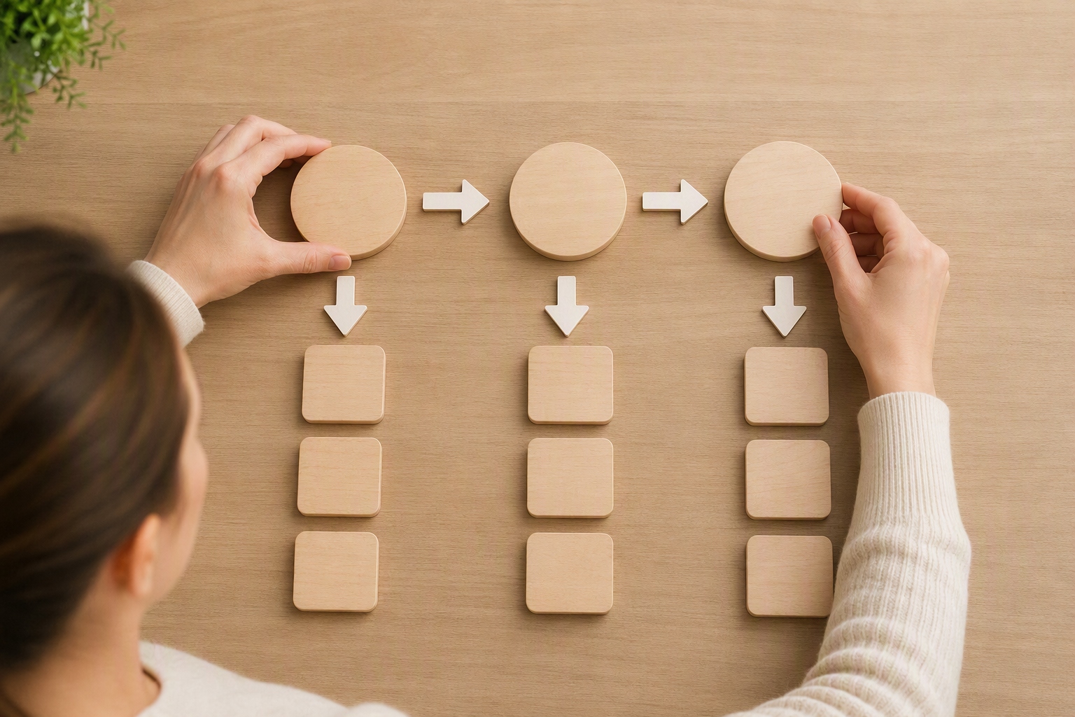 Decision graphic illustrating specialties, placement areas, and course sequences for online nurse practitioner certificates