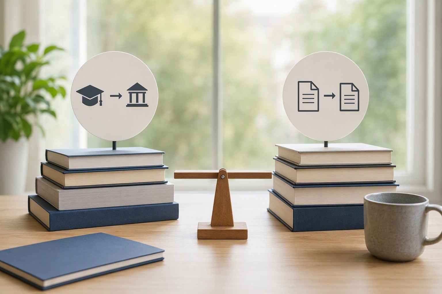 Comparison of transfer credit and course substitution for online project management master's admissions