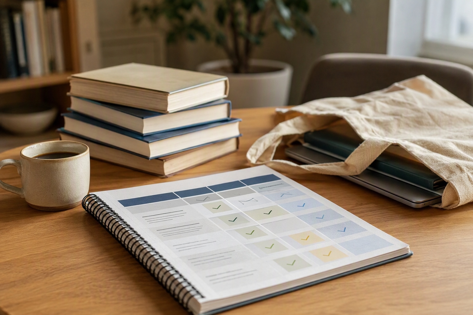 Curriculum checklist for online psychology master’s program focused on career change