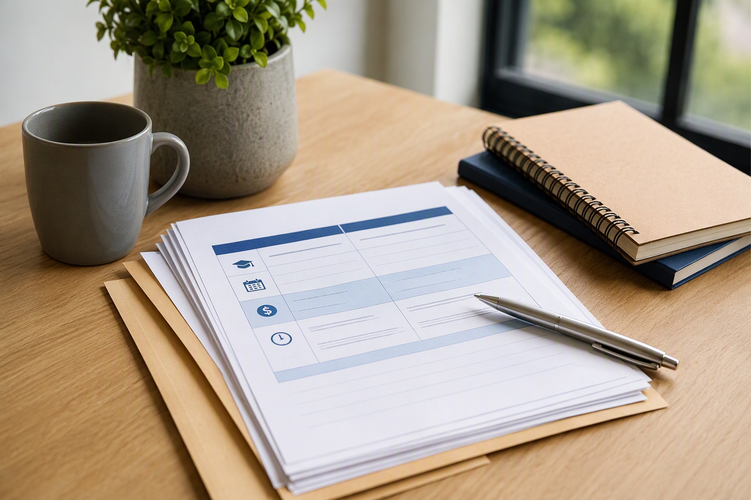 Admissions document showing requirements for online emergency management bachelor's program comparison